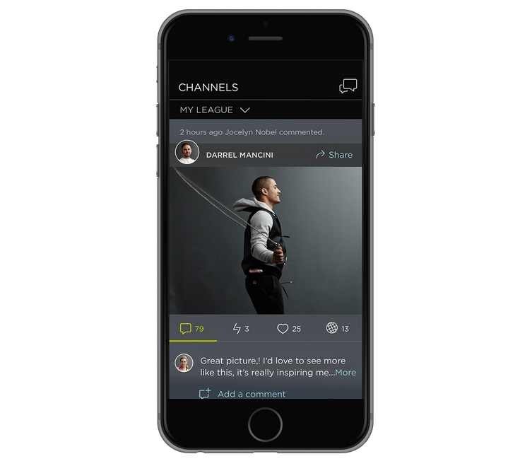 LEAGUE app