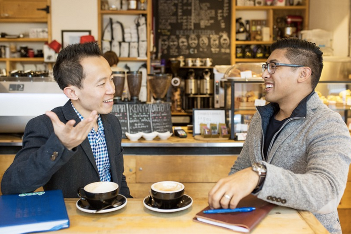 Drop CEO Derrick Fung and Ian Logan