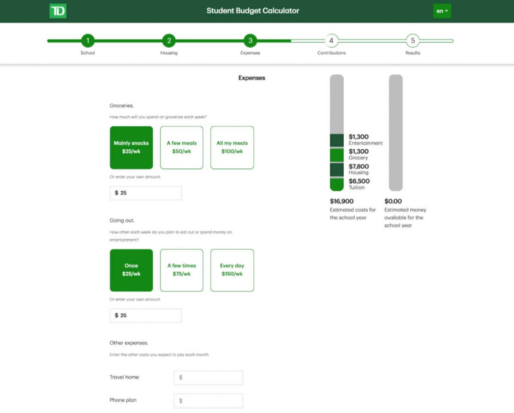 TD Lab financial literacy tool | BetaKit TD Lab financial literacy tool