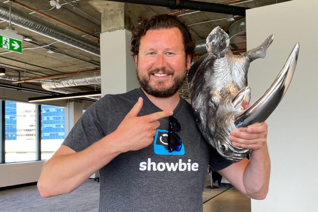 Showbie co-founder and CEO Colin Bramm