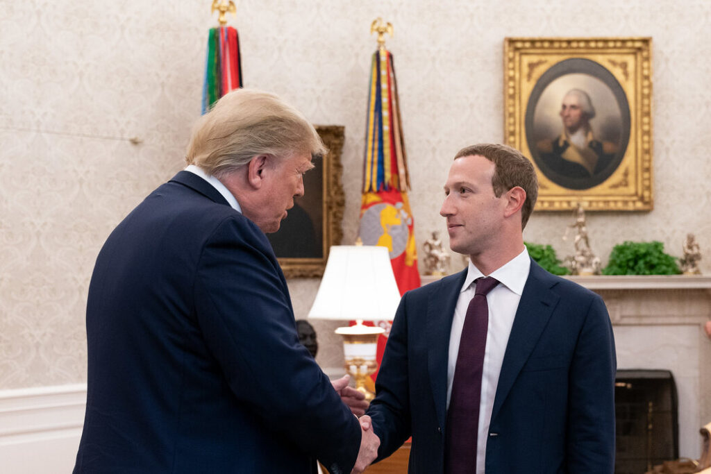 ZuckerbergTrump | BetaKit