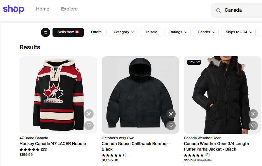 Shopify app feature screenshot | BetaKit