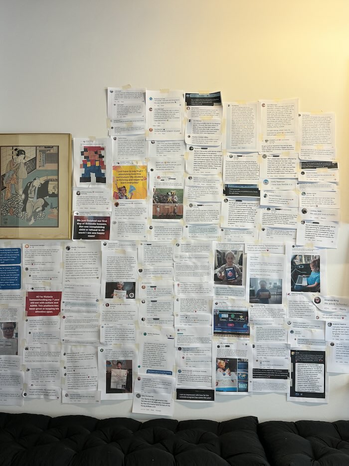 Schoolio ROI Wall | BetaKit Schoolio ROI Wall