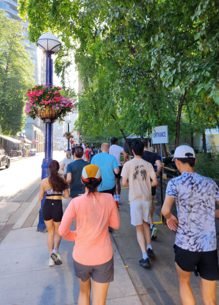 5K run Toronto Tech Week