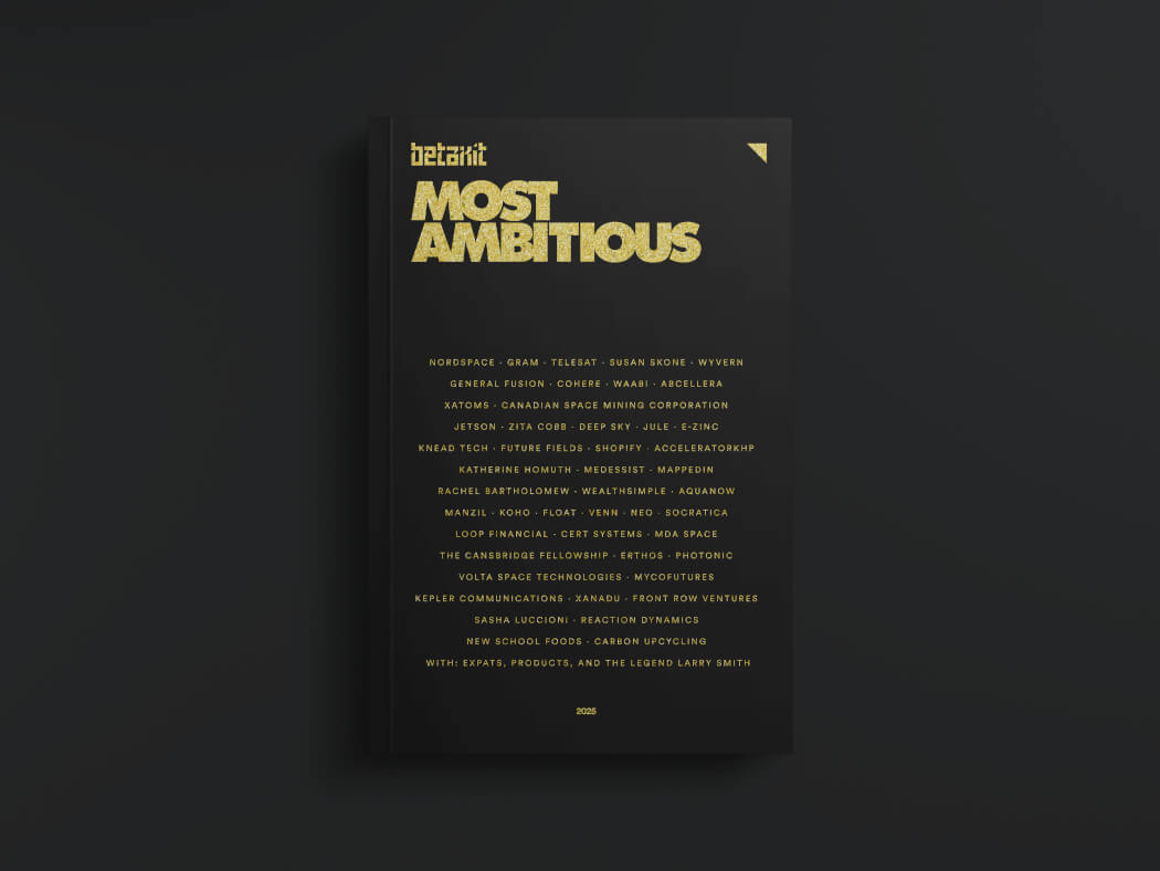 BetaKit Most Ambitious 2025 cover
