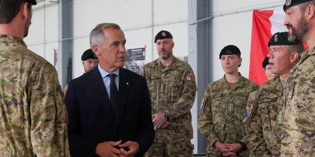 Carney and military 2x1 | BetaKit