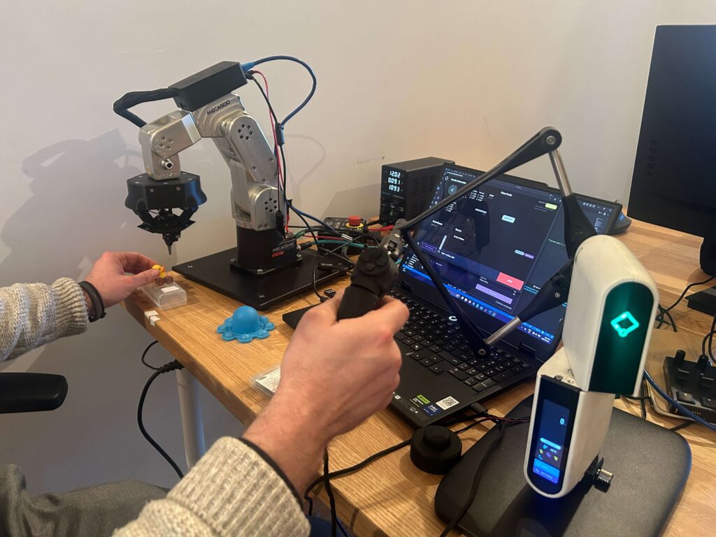 Haply Robotics robotic arm | BetaKit