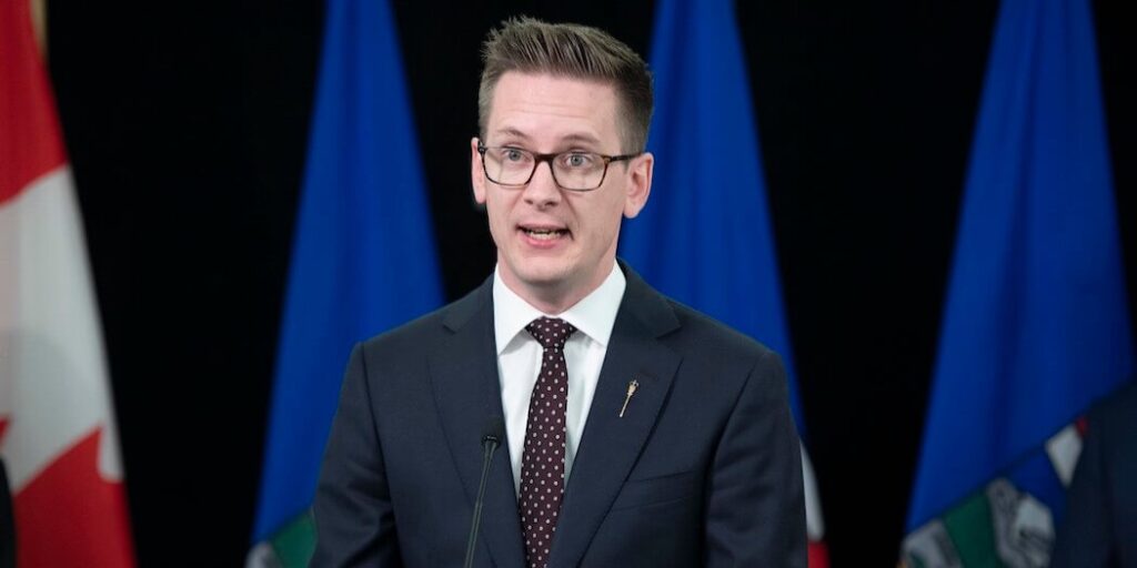 Nate Glubish, Alberta innovation minister